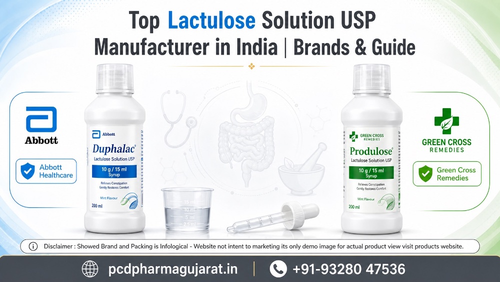 Lactulose Solution USP manufacturer in India, Detailed Guide